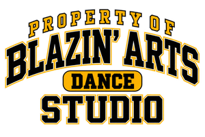 Blazin' Arts Dance Studio logo