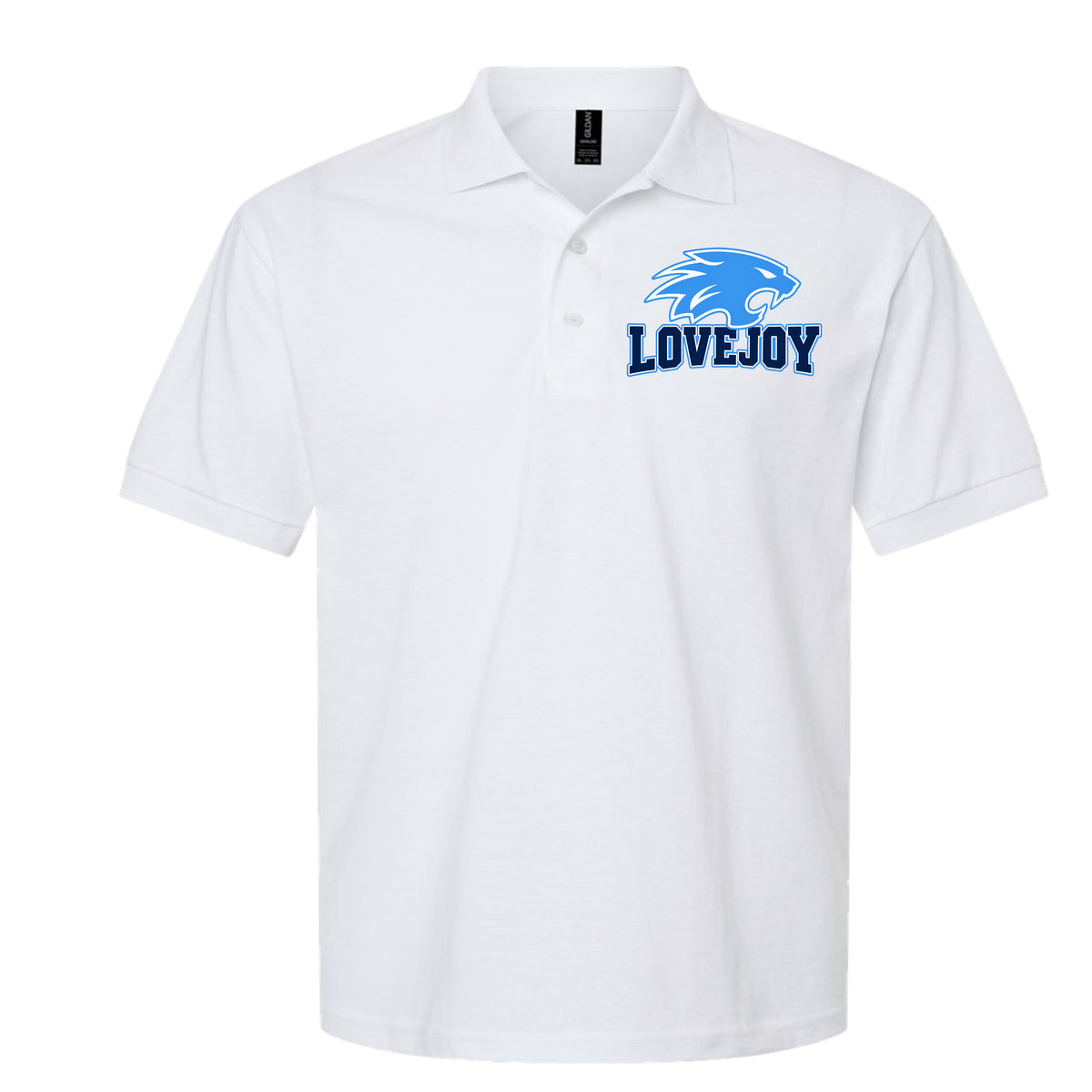 Men's 100% Cotton Lovejoy Logo Polo