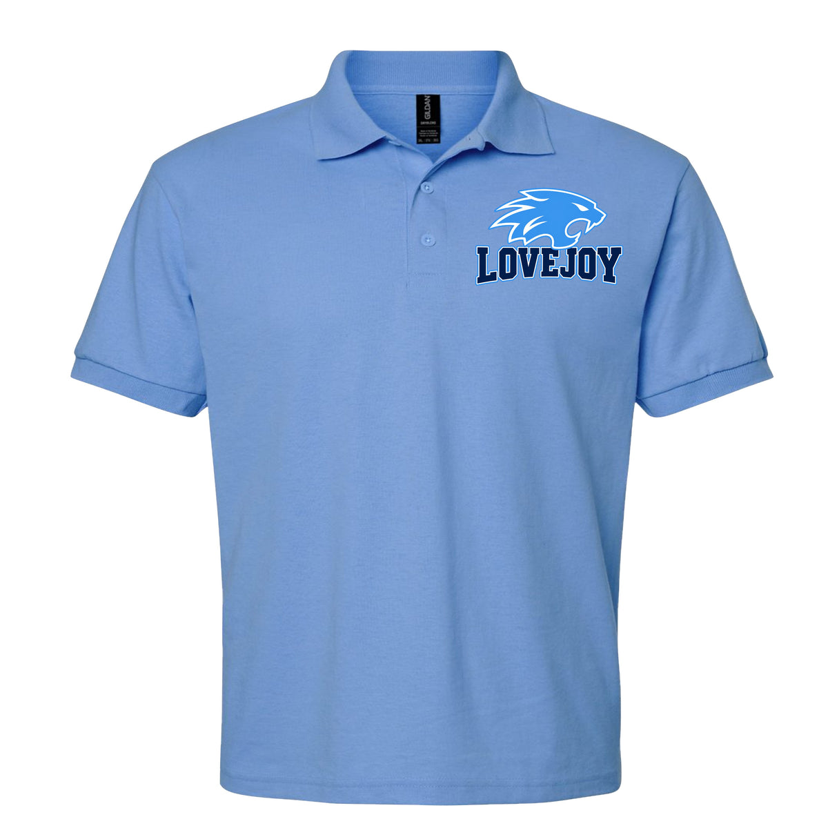 Men's 100% Cotton Lovejoy Logo Polo
