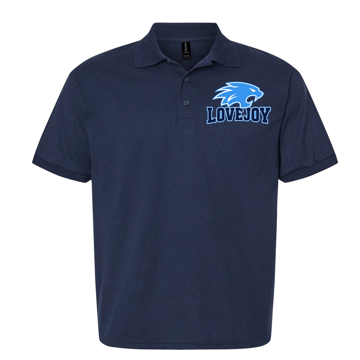 Men's 100% Cotton Lovejoy Logo Polo