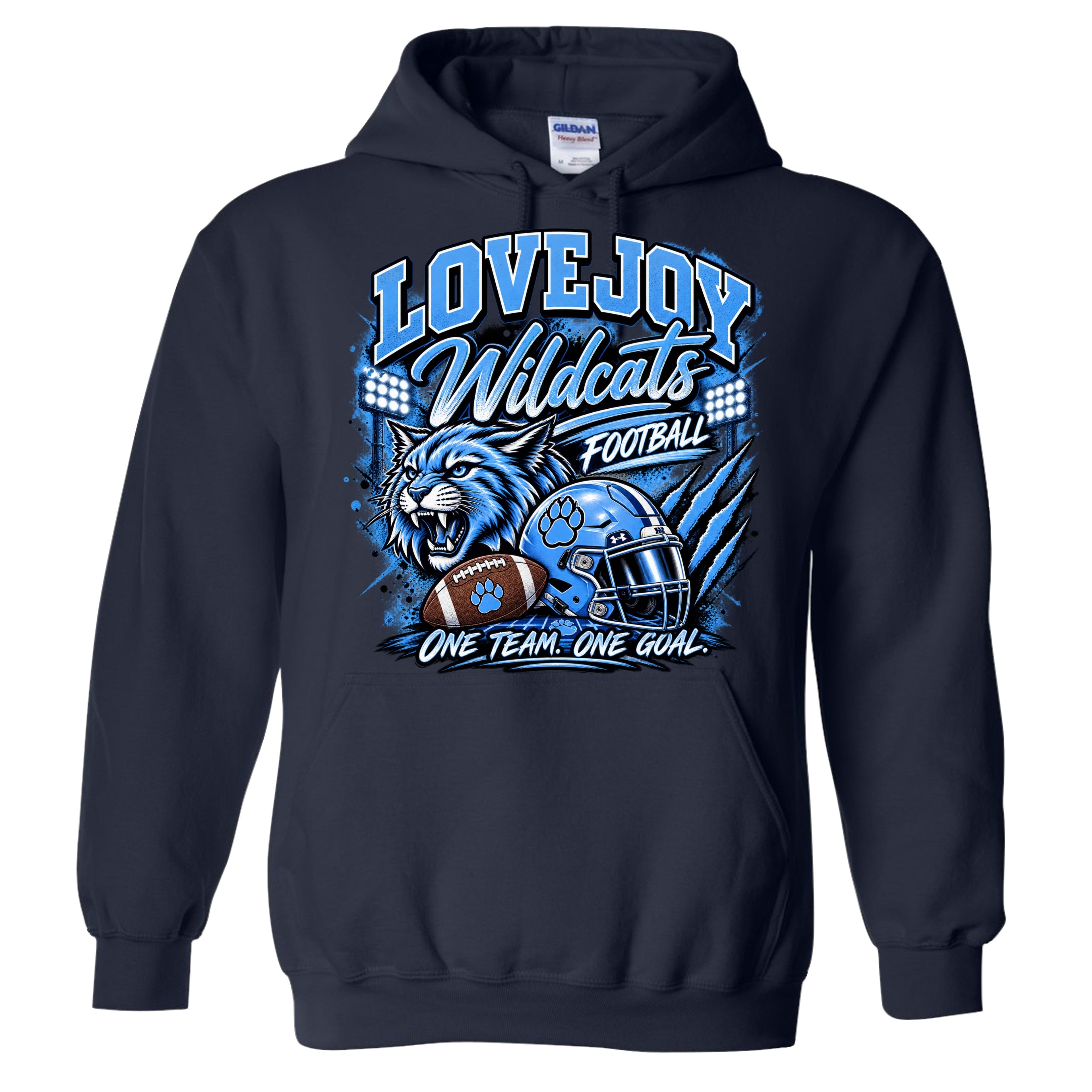 LOVEJOY FOOTBALL ONE TEAM ONE GOAL
