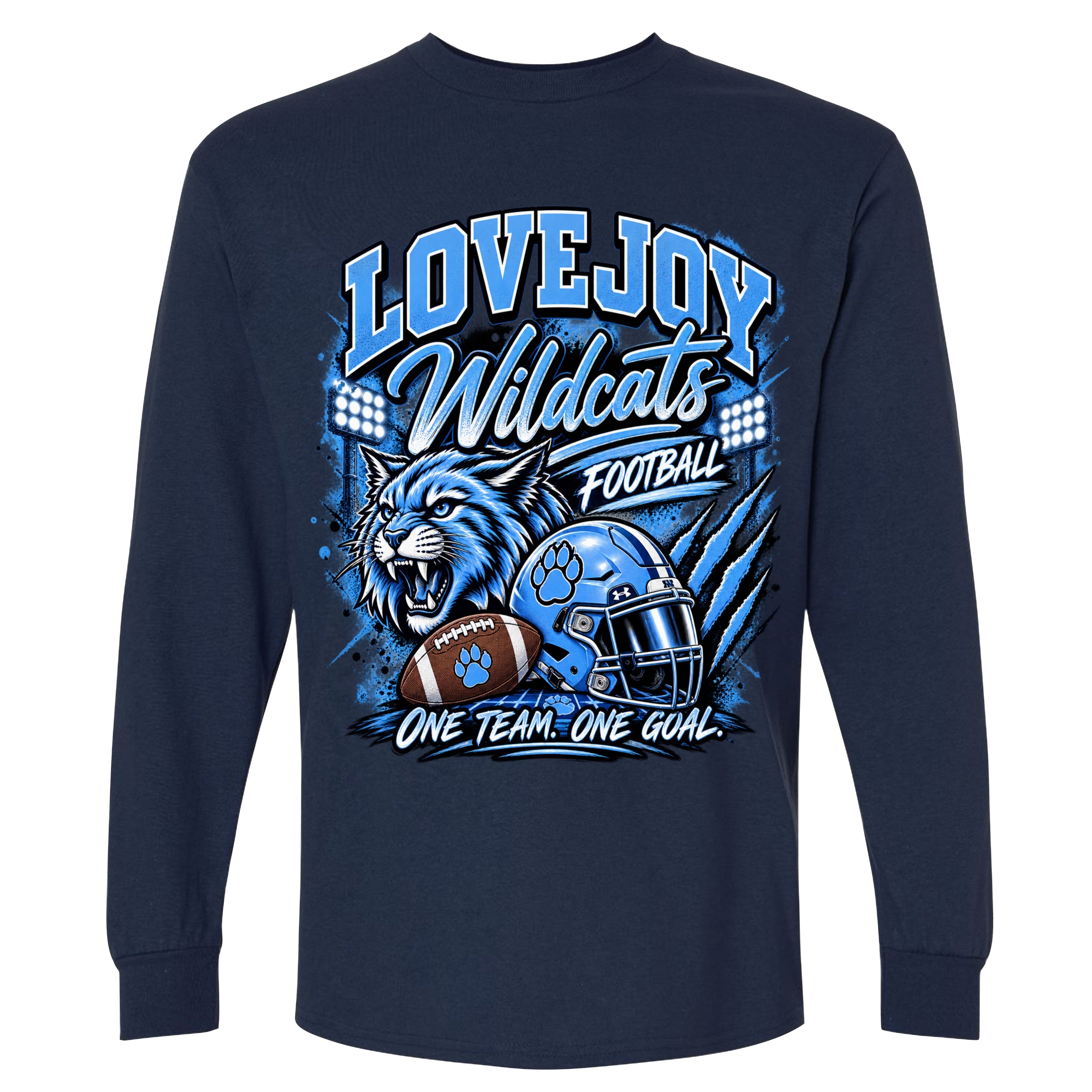 LOVEJOY FOOTBALL ONE TEAM ONE GOAL