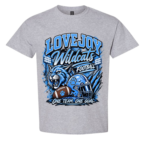 LOVEJOY FOOTBALL ONE TEAM ONE GOAL ( AVAILABLE IN 3 COLORS/ 4 STYLES )