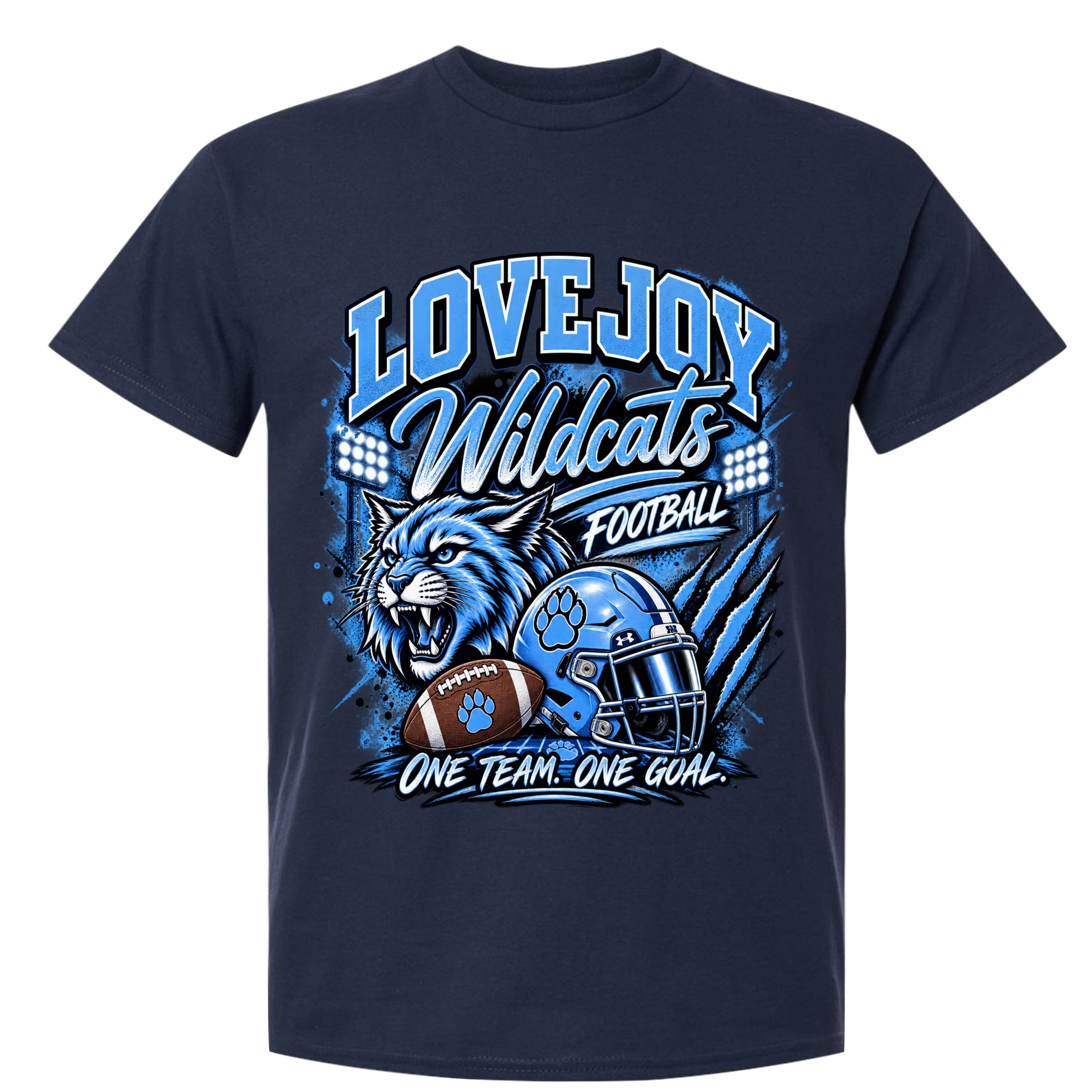 LOVEJOY FOOTBALL ONE TEAM ONE GOAL