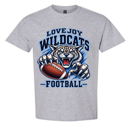 LOVEJOY CATS FOOTBALL  ( AVAILABLE IN 3 COLORS/ 4 STYLES )
