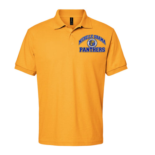 (ADULT) MICHELLE OBAMA ARCHED DESIGN POLO