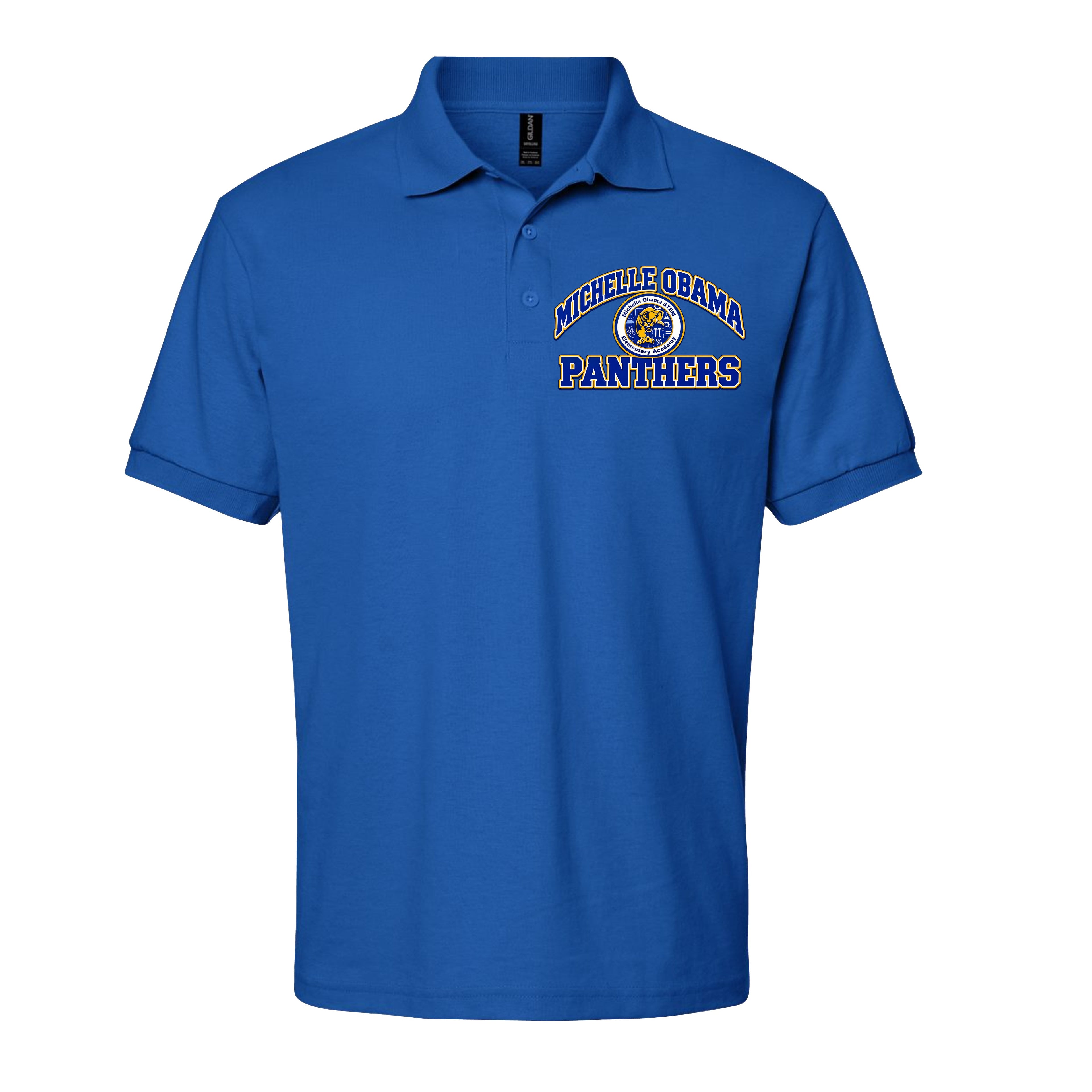 (ADULT) MICHELLE OBAMA ARCHED DESIGN POLO