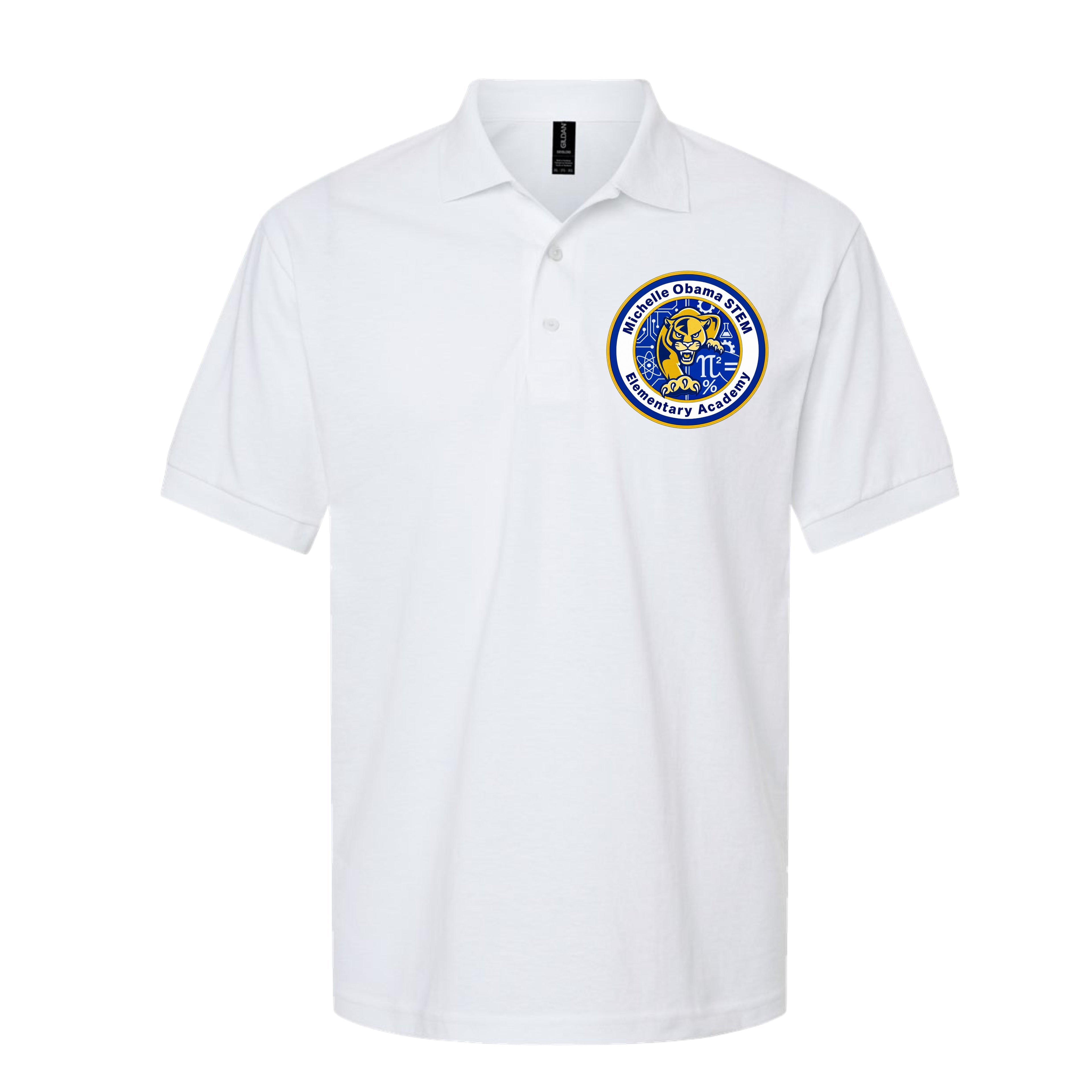 YOUTH MICHELLE OBAMA POLO ORIGINAL CILCLE LOGO