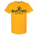 BLAZIN' ARTS COMPETITION TEE GOLD