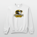 White Randallstown Rams crewneck with High School Rams mascot artwork