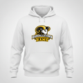 White Randallstown Rams hoodie with High School Rams mascot artwork