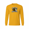 Bright-gold Randallstown Athletics long-sleeve tee with ram mascot artwork