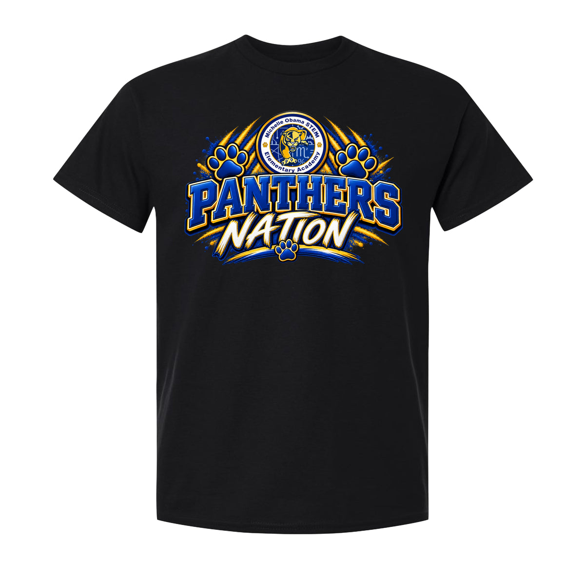 ADULT PANTHERS NATION DESIGN ( IN 5 COLORS )