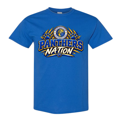 ADULT PANTHERS NATION DESIGN ( IN 5 COLORS )